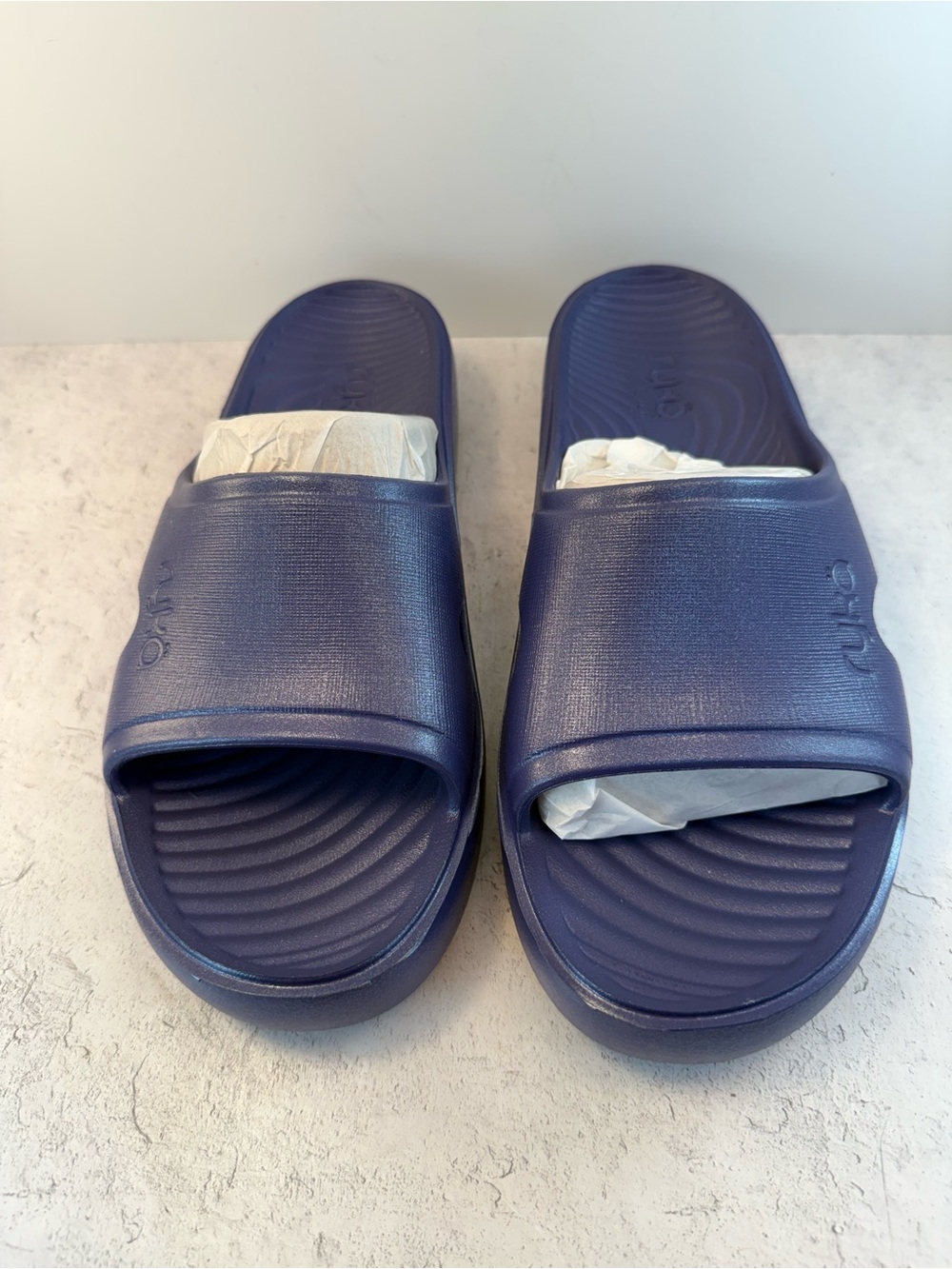 Men’s  Size 11 Ryka Navy Slide Sandals
